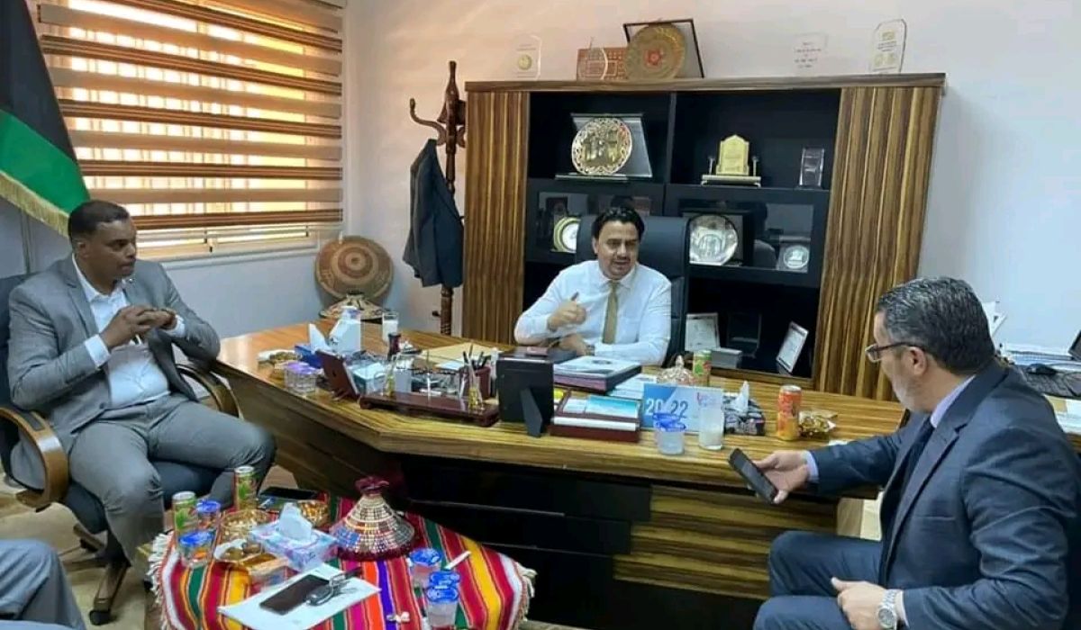 "بن عمران" يبحث الترتيبات لمعرض ليبيا الأول للتصدير