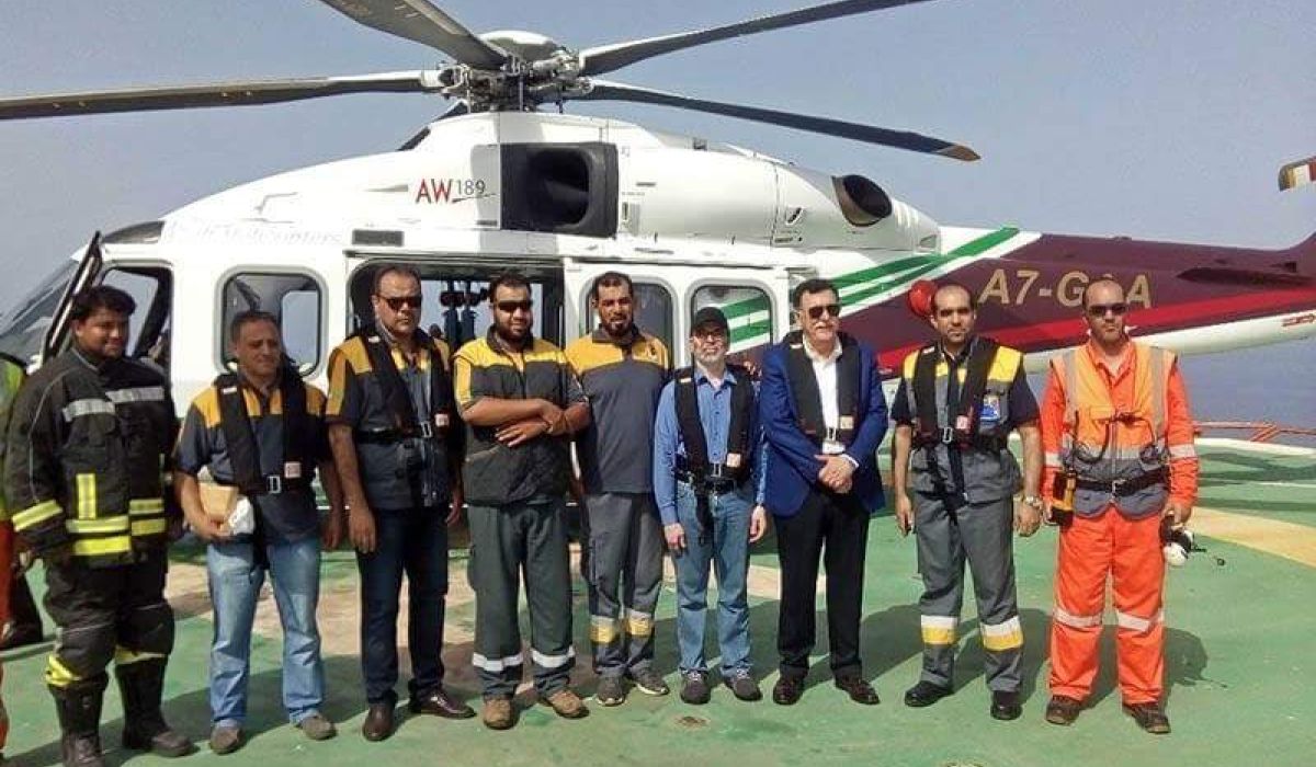 شركة مليته للنفط والغاز تبدأ الانتاج في مشروع بحر السلام
