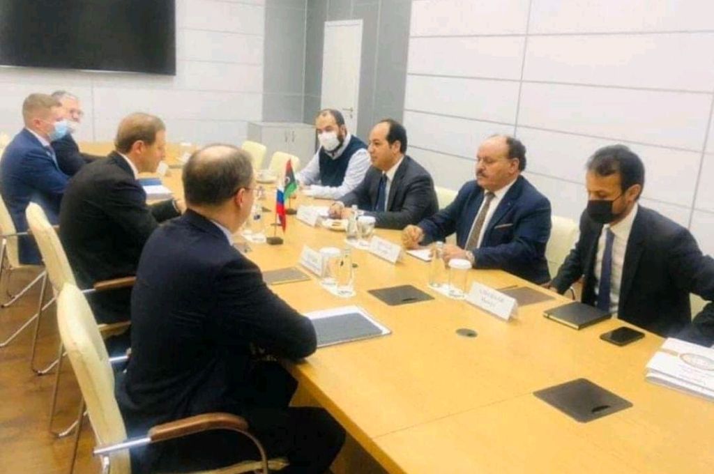 معيتيق يبحث في موسكو مستجدات الحوار الليبي وعودة الشركات الروسية