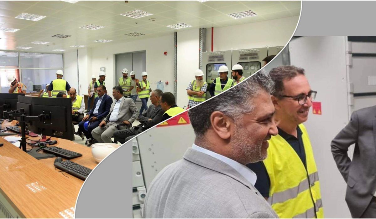 بحضور"وئام العبدلي" وعدد من مهندسي الشركة..تشغيل الوحدة الأولى بمحطة غرب طرابلس الاستعجالية