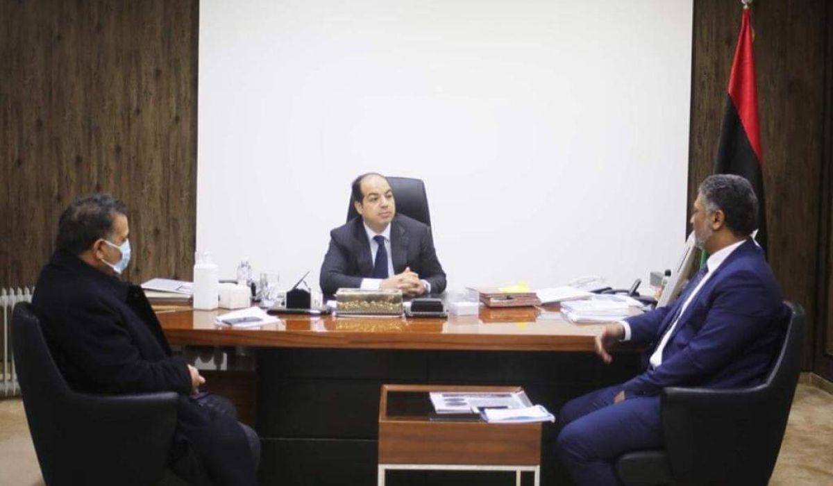 امعيتيق يجتمع مع رئيس مجلس إدارة الشركة العامة للكهرباء