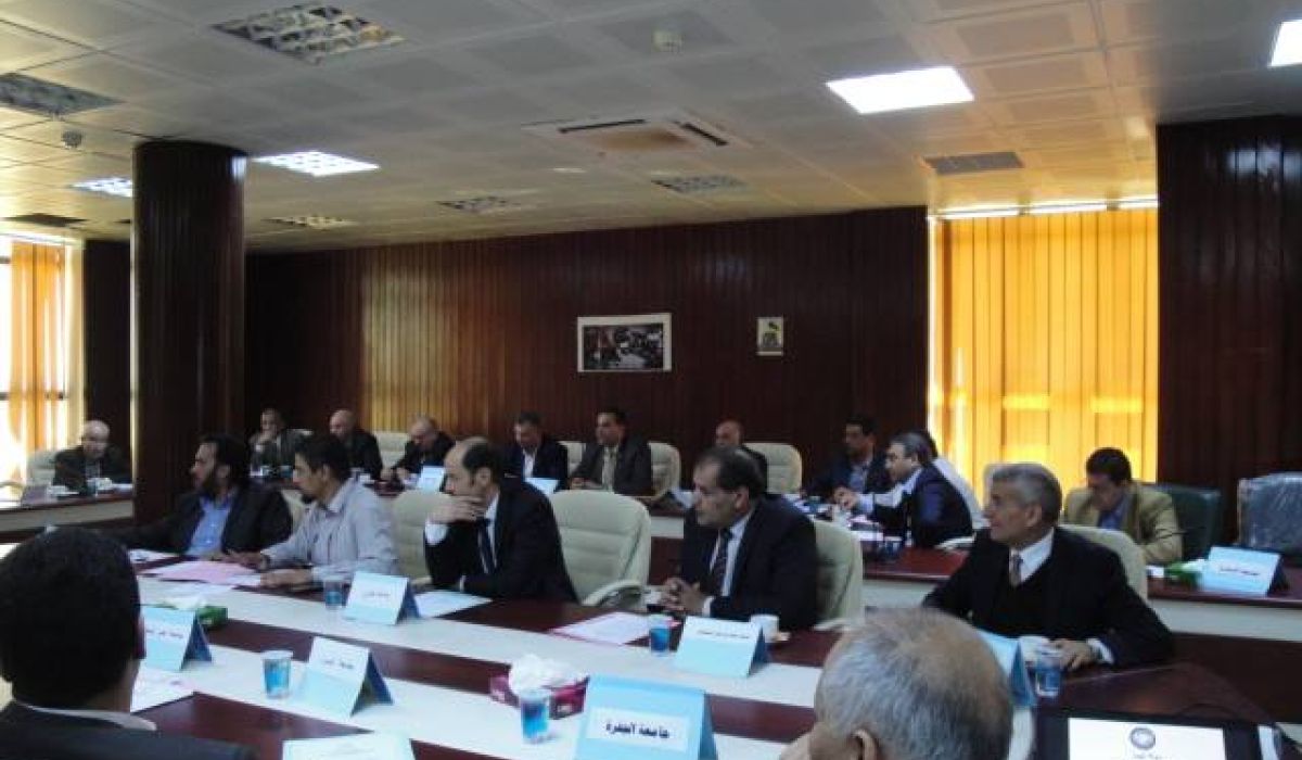 رؤساء الجامعات الليبية يتبرعون بمرتب شهر كامل لإعادة إعمار جامعة بنغازي