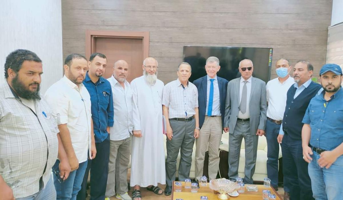 المجلس البلدي طبرق يناقش مع شركة سيدم الفرنسية دراسة العمرة الجسيمة لمحطة مياه الشرب