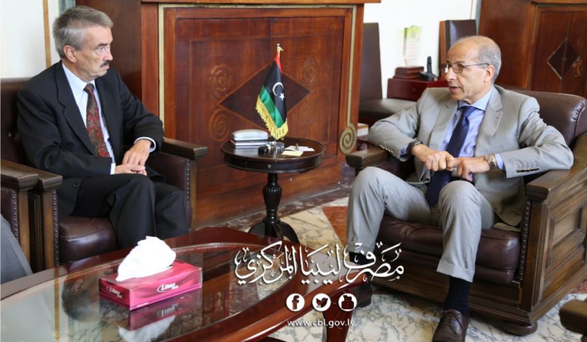 الكبير يبحث مع سفير المملكة المتحدة سبل تجاوز الأزمة الاقتصادية في ليبيا