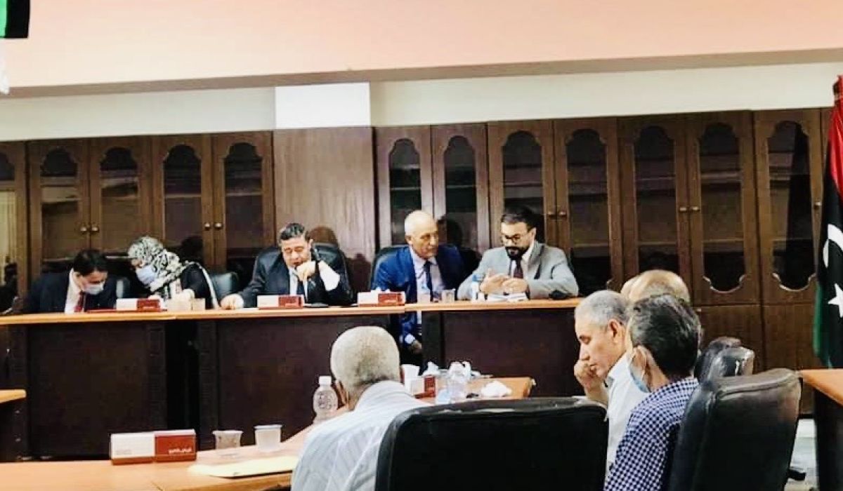 احتفالية بمجمع المحاكم والنيابات بطرابلس بمناسبة افتتاح مكتبة المحكمة