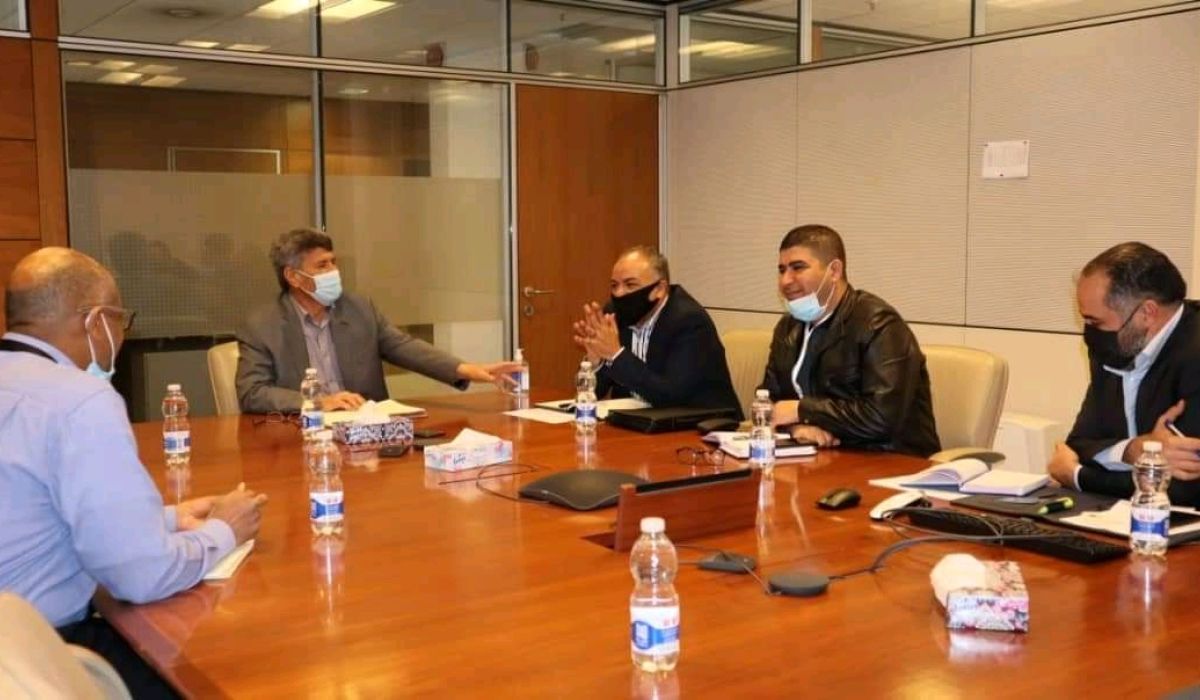 اجتماع بين شركة الجوف للتقنية النفطية وشركة زلاف ليبيا للنفط والغاز