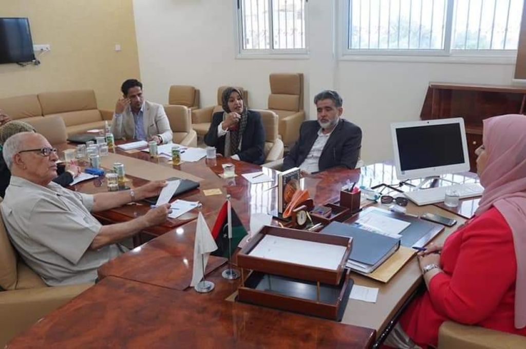 الدبيبة يجتمع مع وفداً من مدينة غريان لمناقشة عدة مواضيع