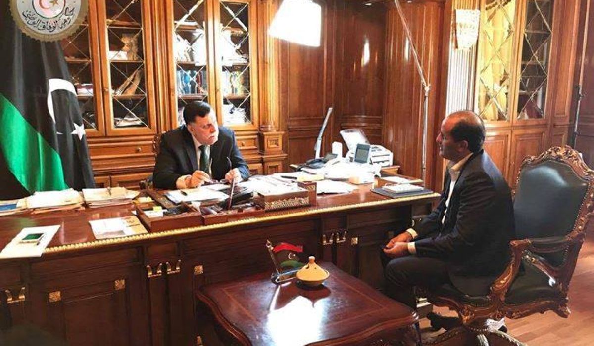 السرّاج يلتقي المدير التنفيذي للشركة العامة للنقل البحري