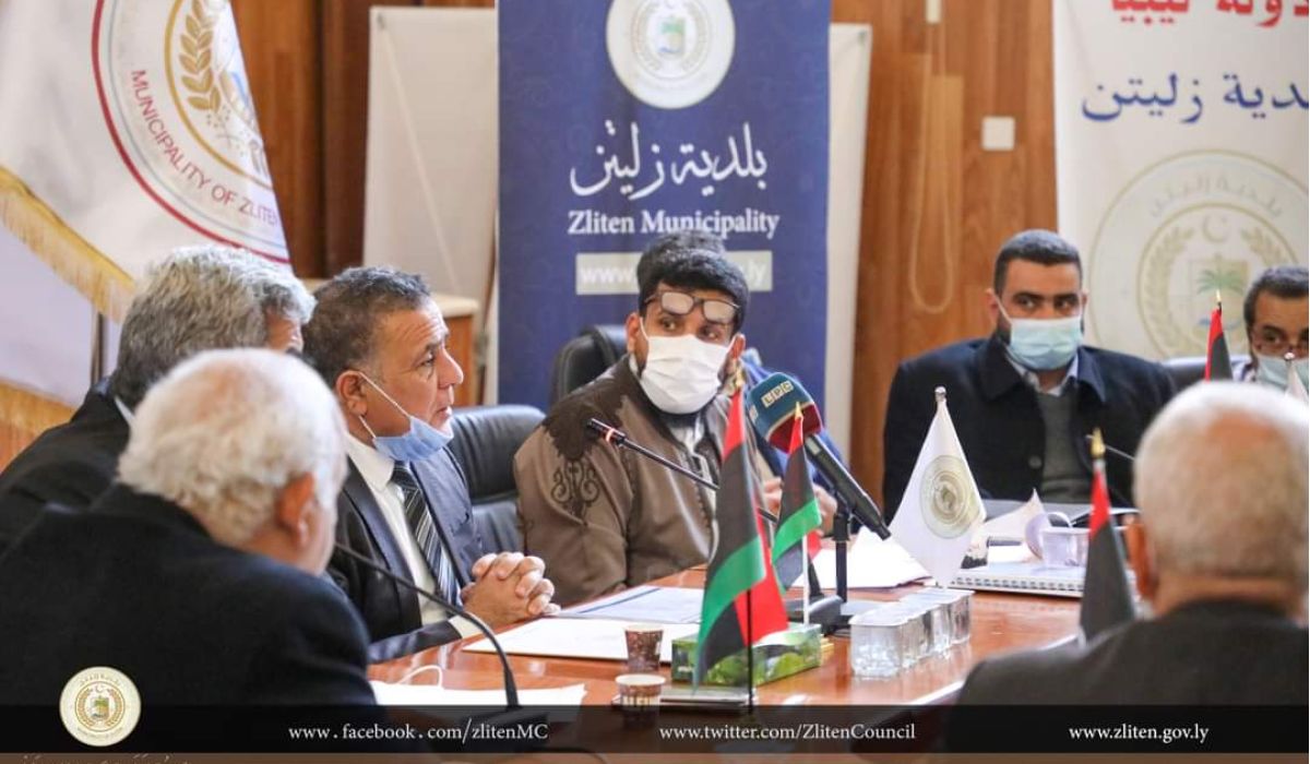 وضع حجر أساس لمحطة توليد غازية ببلدية زليتن