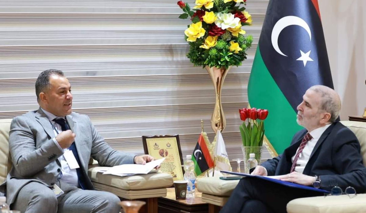 صنع الله يبحث آخر المستجدات فيما يتعلق بسداد ديون شركة شلمبرجير المستحقة على المؤسسة الوطنية للنفط