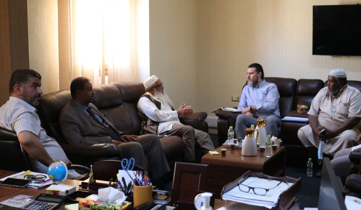 رئيس الهيئة الوطنية لمكافحة الفساد يجتمع مع مجلس اتحاد طرابلس لإبرام اتفاقية تعاون بين الجهتين