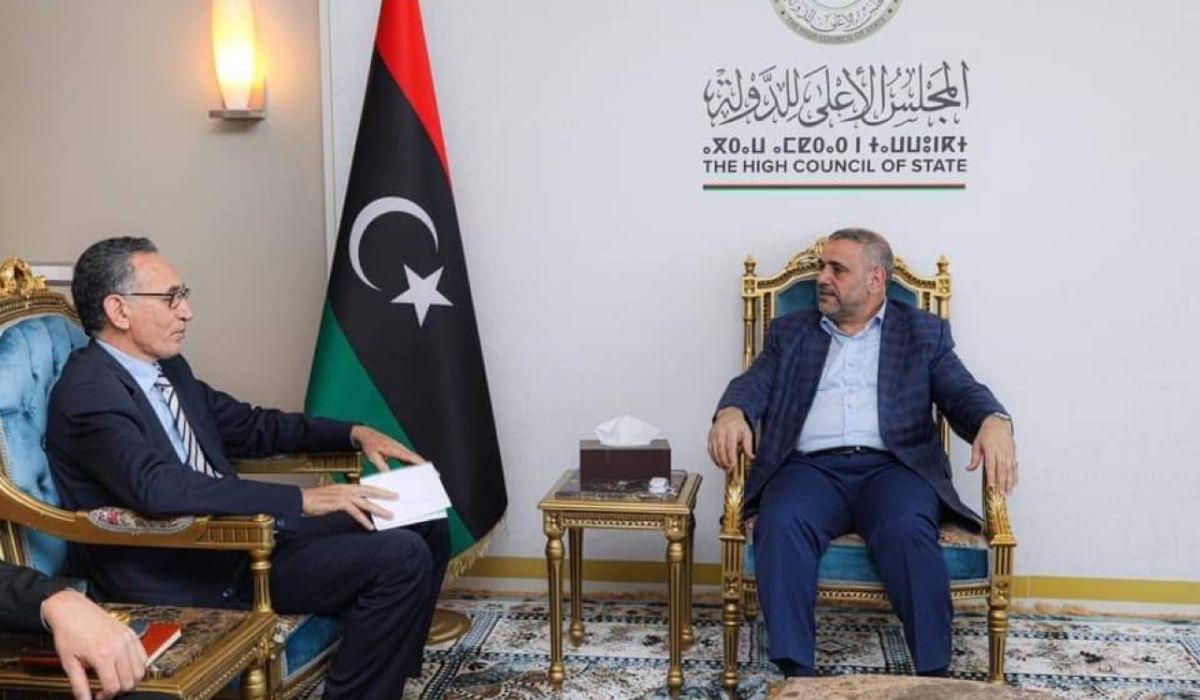 المشري يؤكد استعداد المجلس الأعلى للدولة تقديم كل العَون إلى وزارة الاقتصاد