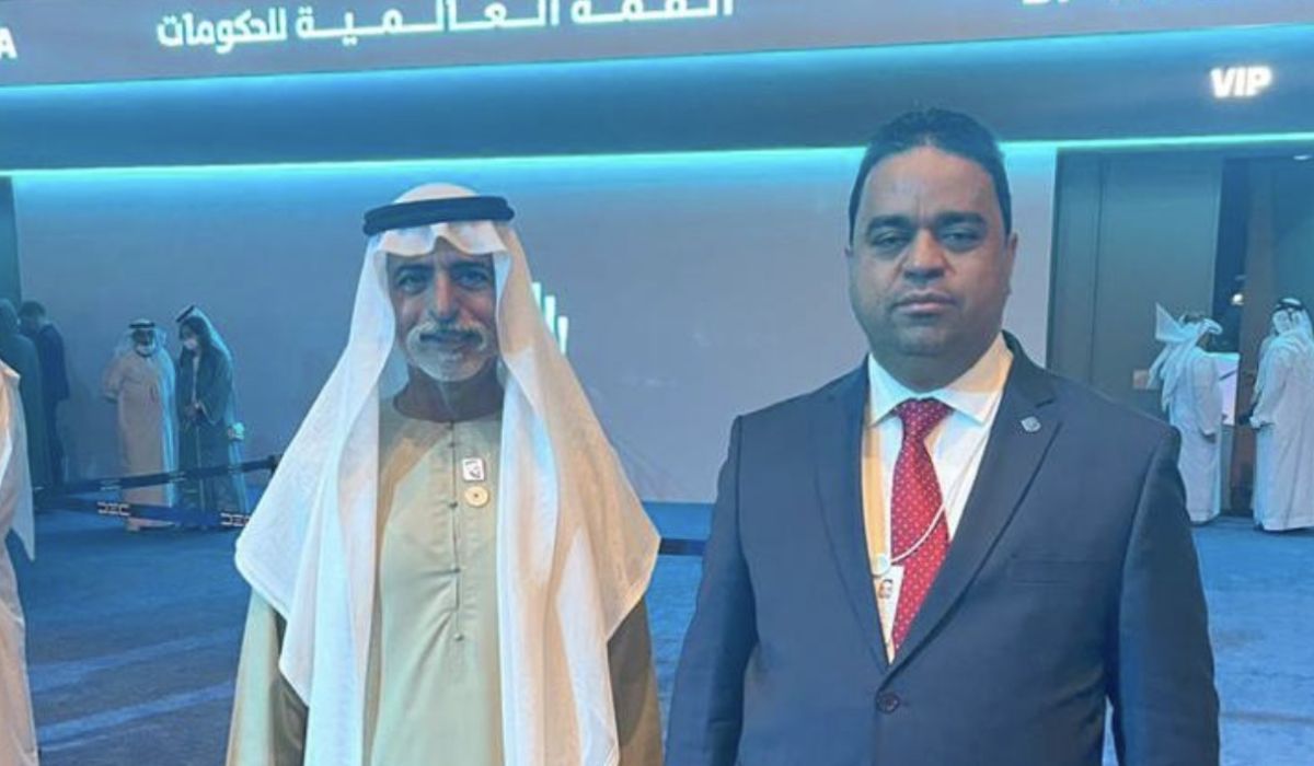 "العابد" يشارك في القمة العالمية للحكومات بدبي .. ويصرح حيال علاقة ليبيا بالإمارات
