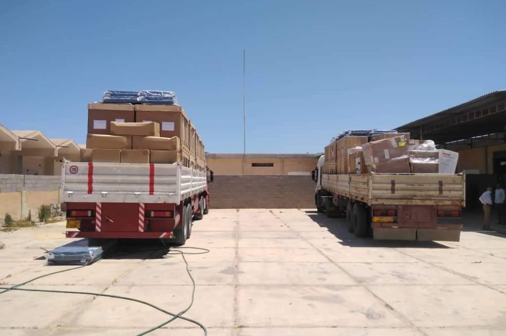 السفير المصري لدى ليبيا يزور شركة الحديد والصلب بمصراتة