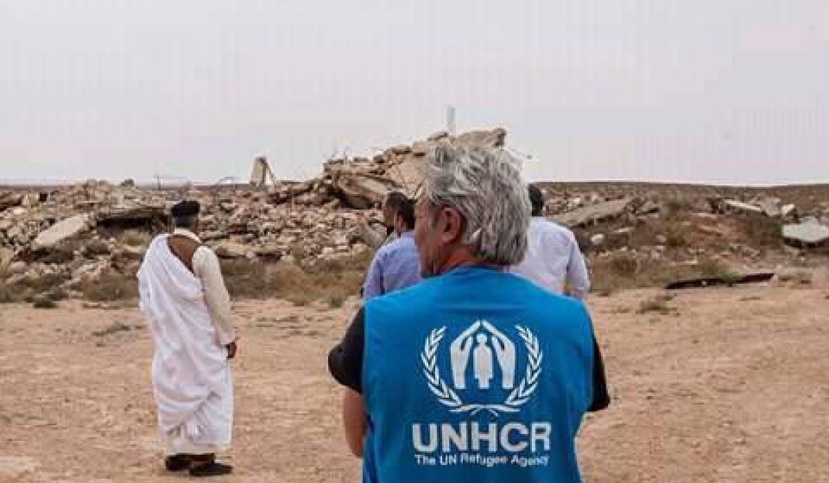 زيارة تفقدية لمفوضية اللاجئين لمدينة القواليش