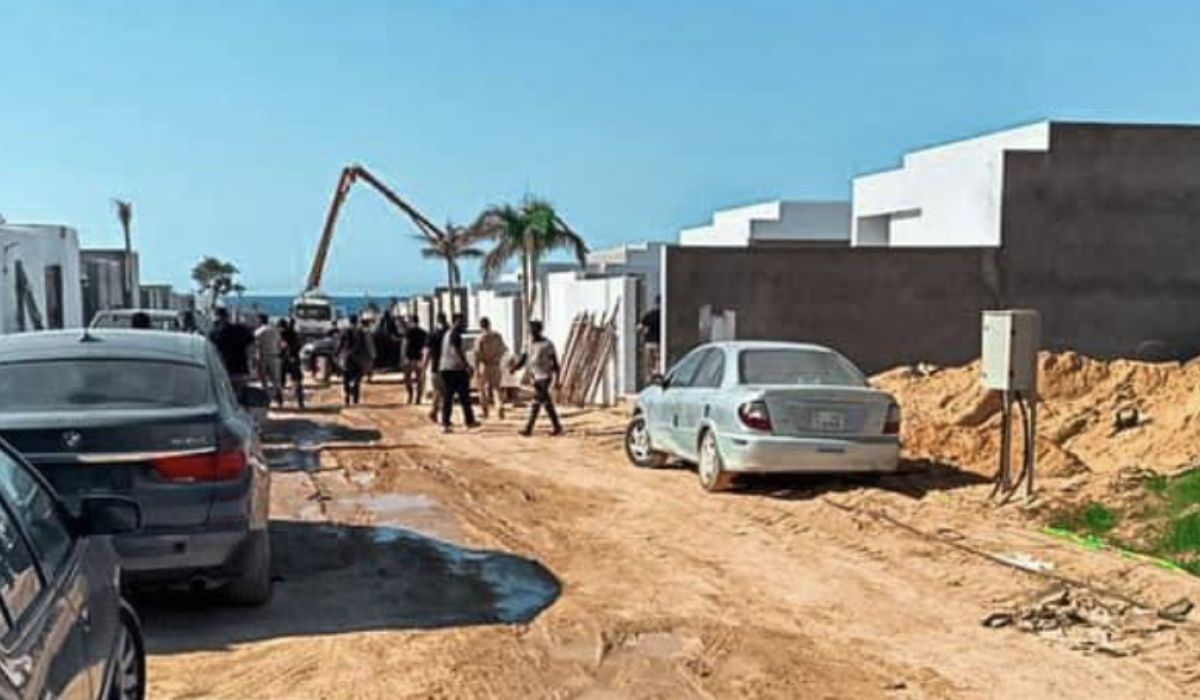 ضبط عدد من المخالفين والمعتدين على أراضي الدولة بمنطقة القره بوللي