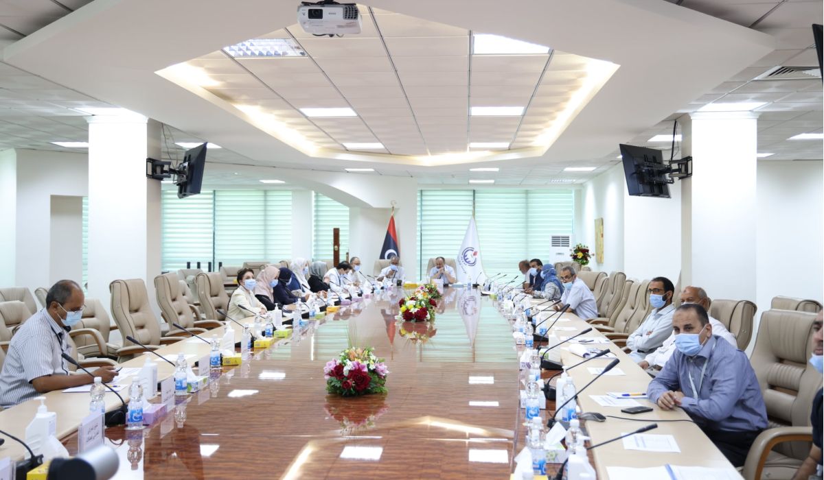 الزاوية لتكرير النفط تناقش المشاريع الرأسمالية المُرحّلة والجاري تنفيذها والمقترحة للعام 2022