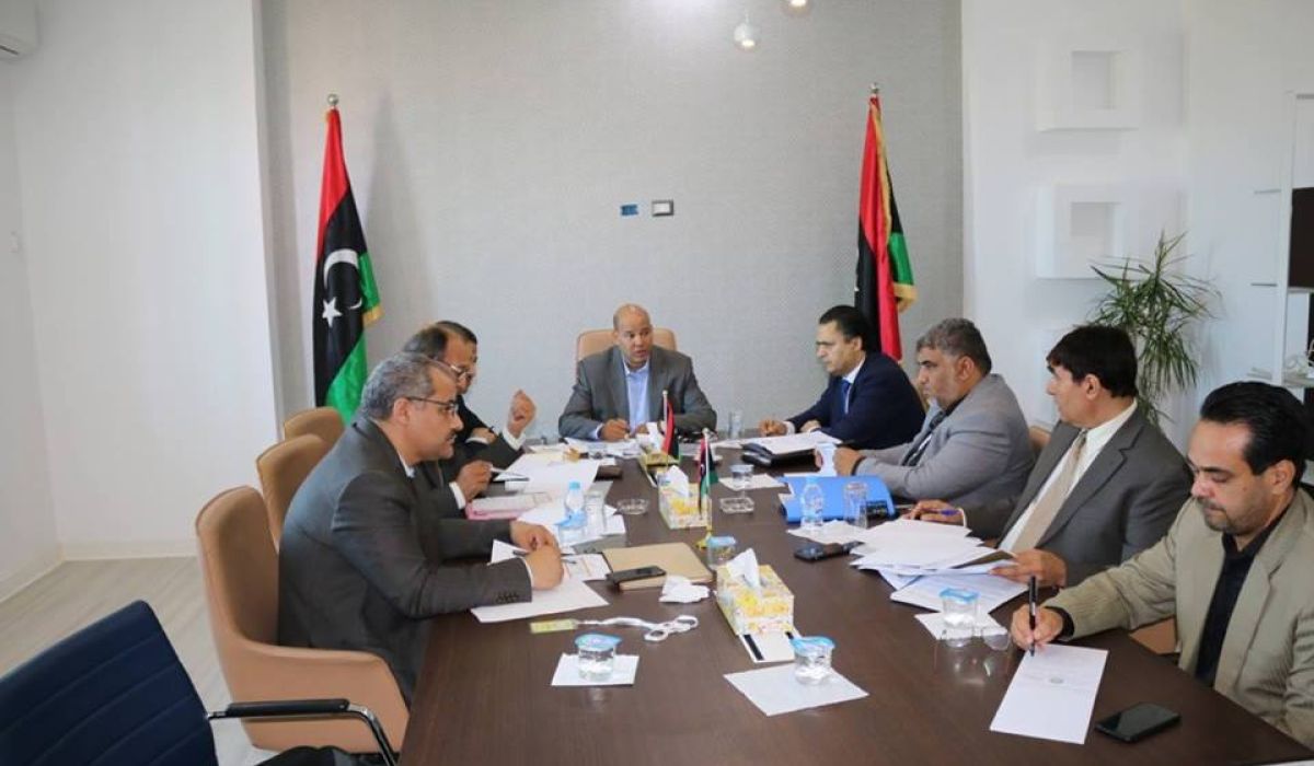 اجتماع بين الرئاسي ومصرف ليبيا المركزي ووزارة المالية بحكومة الوفاق