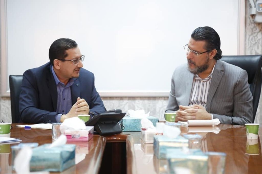 وكيل وزارة الخارجية يلتقي رئيس مصلحة الجوازات والجنسية لمناقشة عدد من الملفات