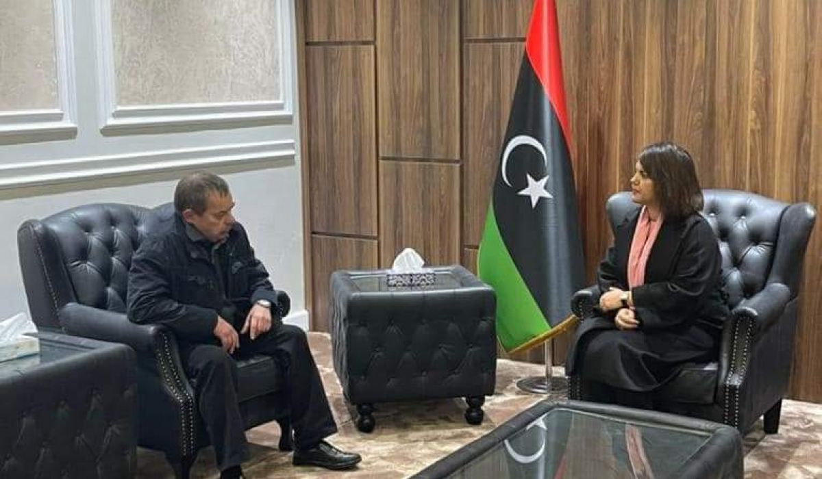 "المنقوش" تبحث مع وفداً من وزارة الخارجية الروسية استئناف السفارة الروسية للعمل بطرابلس