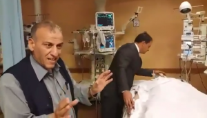 بعد حادثة الإهمال الطبي وزير صحة المؤقتة يزور مركز بنغازي الطبي