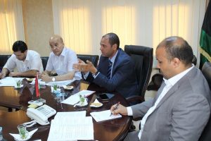 إجتماع وزارة التعليم مع هيئة الرقابة الإدارية لإستعراض سياسات التعليم الإدارية