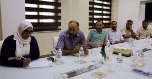 احمد معيتيق يلتقي معلمي بعض البلديات