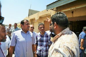 بلدية بنغازي تقوم بتسليم المجمع التجاري (سوق العرب ) و(سوق الحديقة ) إلى منتفعيهما