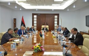 اجتماع المؤسسة الوطنية للنفط مع الشركات النفطية بخصوص شركة الجوف