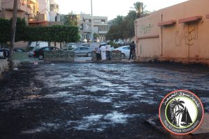 الشروع في صيانة طريق جامع الصقع ببلدية سوق الجمعة