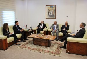 صنع الله يجتمع بسعادة السفير الإيطالي لدى ليبيا
