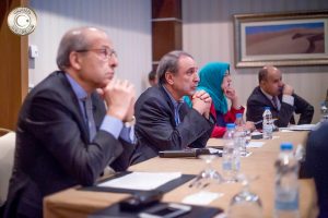 اجتماع مجلس الدولة مع مصرف ليبيا المركزي بطرابلس