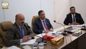 وزير المواصلات يجتمع بمسؤولي الشركة الليبية الأفريقية للطيران