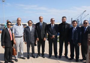 سفير أندونيسيا يزور المنطقة الحرة بمصراتة