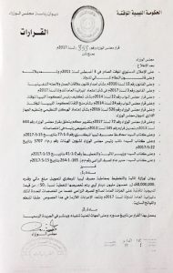 تخصيص 50 مليون دينار لتسديد نصف المديونية لصالح المصرف الزراعي