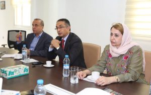 المجبري يجتمع مع لجنة متابعة الأجهزة الرقابية بمجلس النواب الليبي
