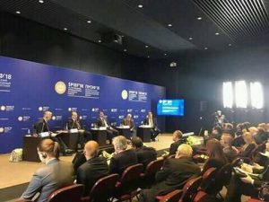 سيالة يشارك في ندوة "إعادة إدماج ليبيا في الاقتصاد الدولي" على هامش منتدى سانت بطرسبورغ الاقتصادي