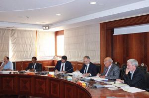 وزير المالية يترأس اجتماعا للجمعية العمومية لمصرف الادخار والاستثمار العقاري
