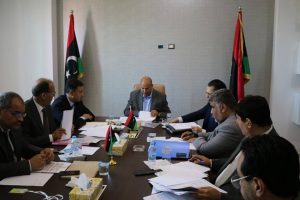 اجتماع بين الرئاسي ومصرف ليبيا المركزي ووزارة المالية بحكومة الوفاق