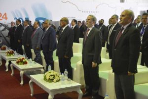 مصطفى صنع الله يفتتح معرض وملتقى النفط والغاز بمدينة بنغازي