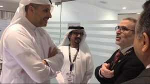 صنع الله يبحث مع وزير الطاقة الإماراتي فرص التعاون التجاري مع الإمارات بقطاع الطاقة
