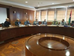 اجتماع بين وزارة المالية ومصلحة أملاك الدولة وصندوق تصفية الشركات والأجهزة المنحلة