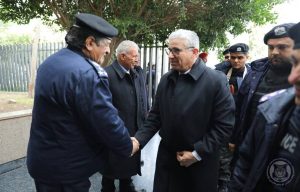 زيارة وزيري الداخلية والمواصلات وسفير ايطاليا لمطار طرابلس وتفقد المشاريع فيه