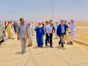 الهيئة العامة للاتصالات في زيارة إلى مواقع انقطاعات كوابل الاتصالات بغات