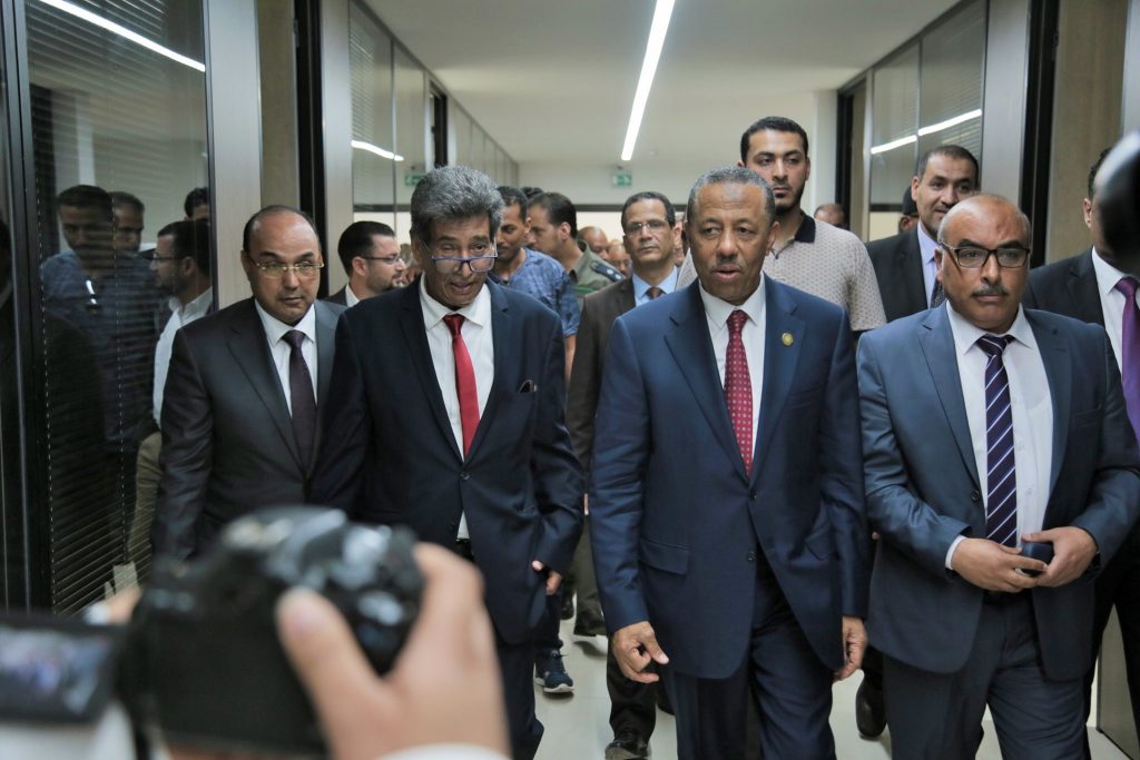 الحكومة المؤقتة تفتتح المقر الجديد لبلدية بنغازي