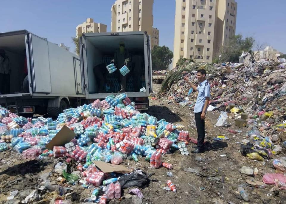 الحرس البلدي يتلف كميات من الزبادي الجزائري