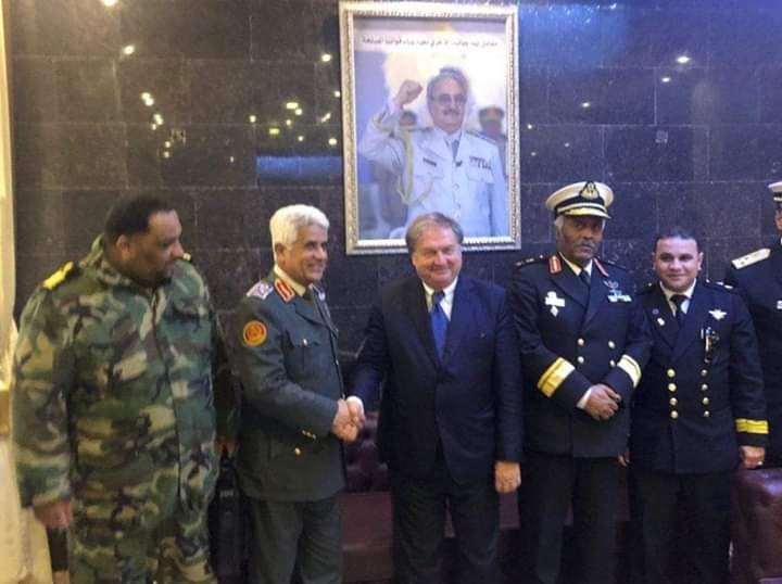 اتفاقية إطلاق مصائد للأسماك بين هيئة الاستثمار العسكري والاتحاد الوطني الإيطالي لشركات الصيد