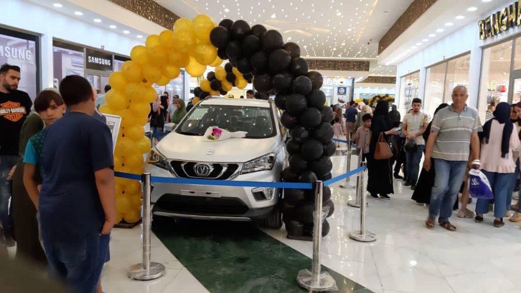 لأول مرة في ليبيا "شانجان" تعرض سياراتها عند افتتاح بنغازي مول