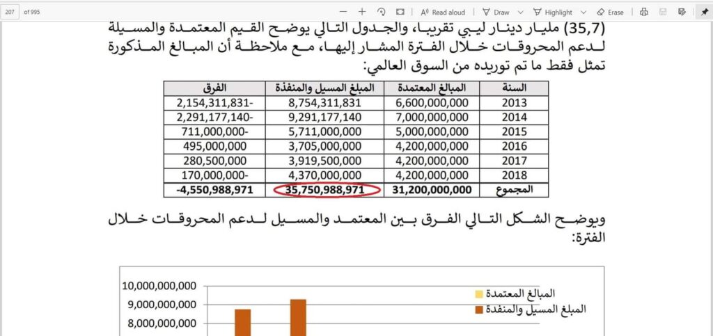 "محمد أحمد" يتحدث عن دعم المحروقات في تقرير ديوان المحاسبة لسنة 2018