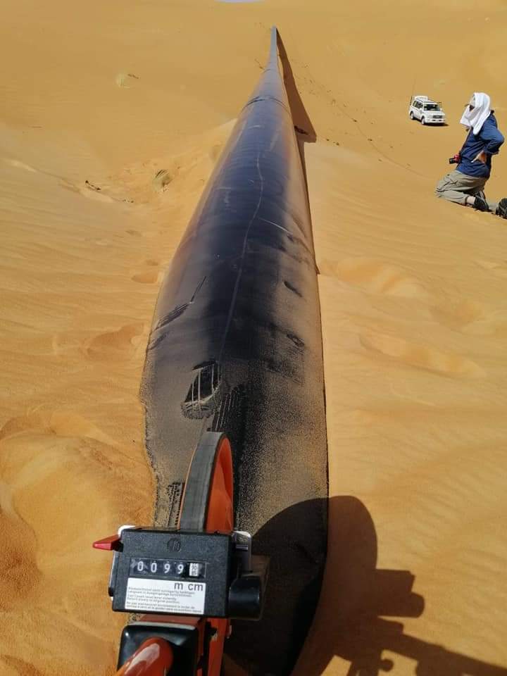 تمهيدا لإعادة تشغيل حقل الفيل.. الكشف على خط تصدير النفط الواصل بين الحقل ومجمع مليتة